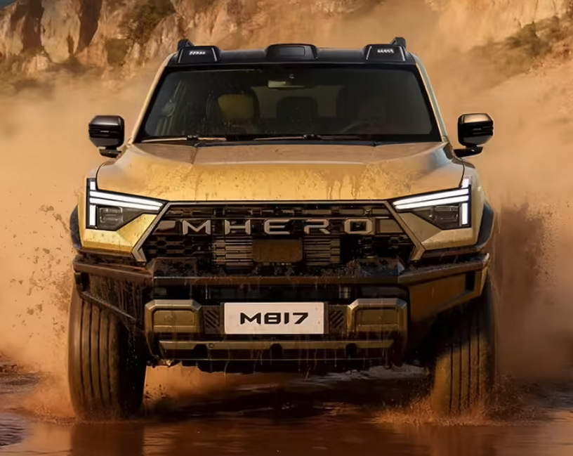 2025广州车展:猛士M817 Hero版上市 30.19万标配三把锁瞄准越野改装市场